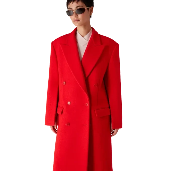 Abrigo de lana hervida Abrigo de lana hervida