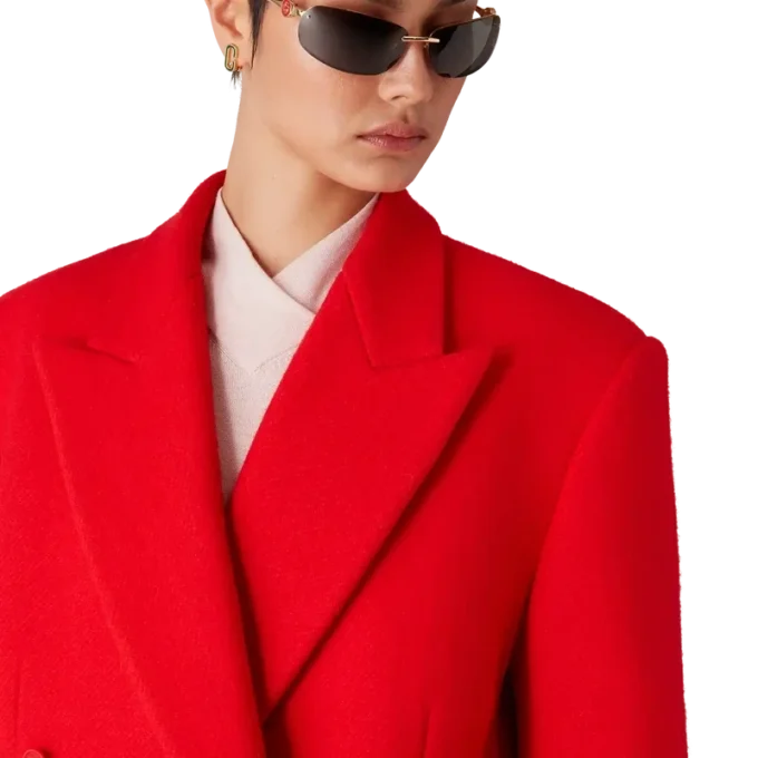 Abrigo de lana hervida Abrigo de lana hervida