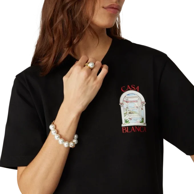 Anillo de sello con perla