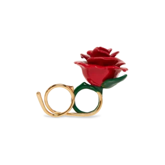 Anillo doble Rose