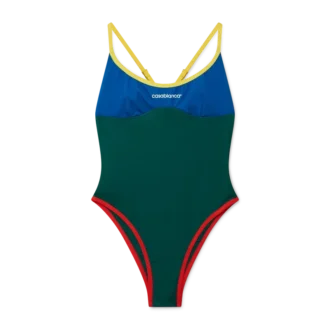 Bañador con bloques de color