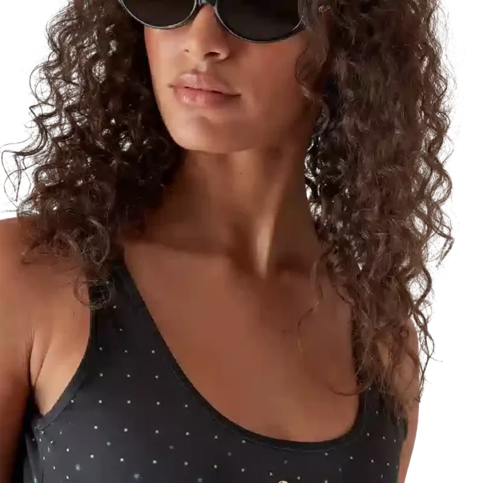 Bañador con monograma negro degradado