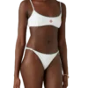 Bikini con monograma jacquard