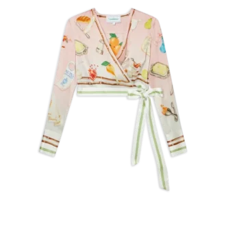 Blusa cruzada Ne Pas Deranger