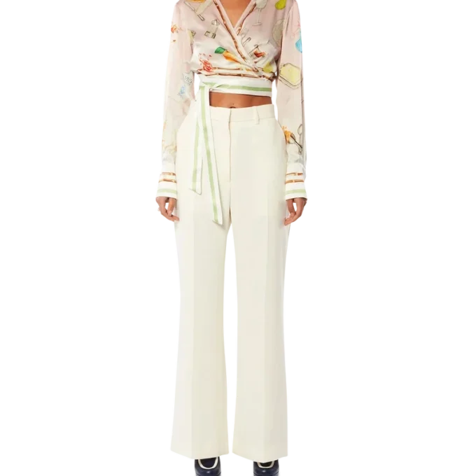 Blusa cruzada Ne Pas Deranger Blusa cruzada Ne Pas Deranger