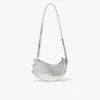 Bolso Banana plateado