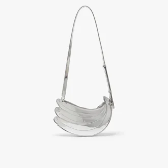 Bolso Banana plateado