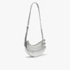 Bolso Banana plateado