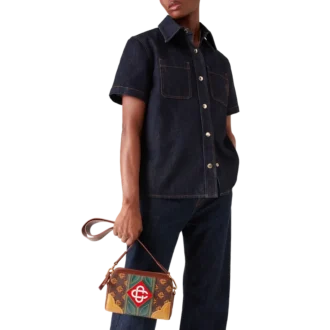 Bolso bandolera Monogram marrón