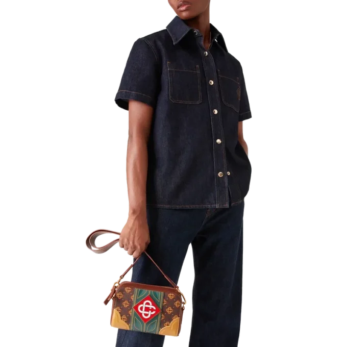 Bolso bandolera Monogram marrón Bolso bandolera Monogram marrón