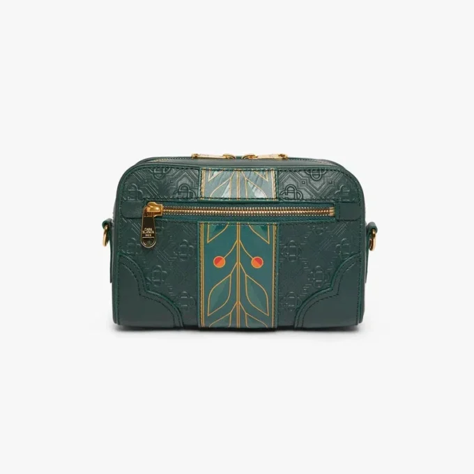 Bolso bandolera Monogram verde