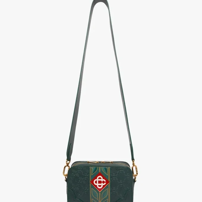 Bolso bandolera Monogram verde