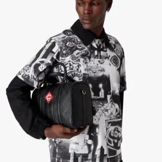 Bolso de fin de semana Mini Monogram negro