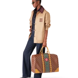 Bolso de fin de semana Monogram marrón