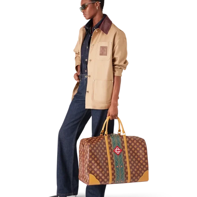 Bolso de fin de semana Monogram marrón