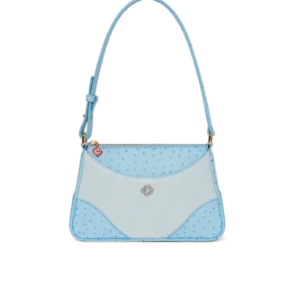 Bolso de hombro Pochette Jeanne azul