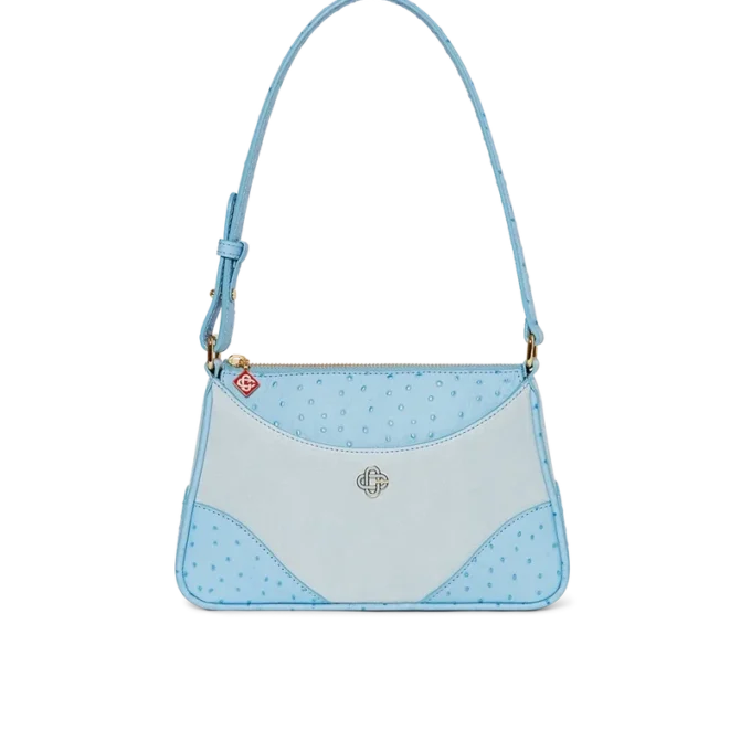 Bolso de hombro Pochette Jeanne azul