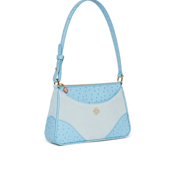 Bolso de hombro Pochette Jeanne azul