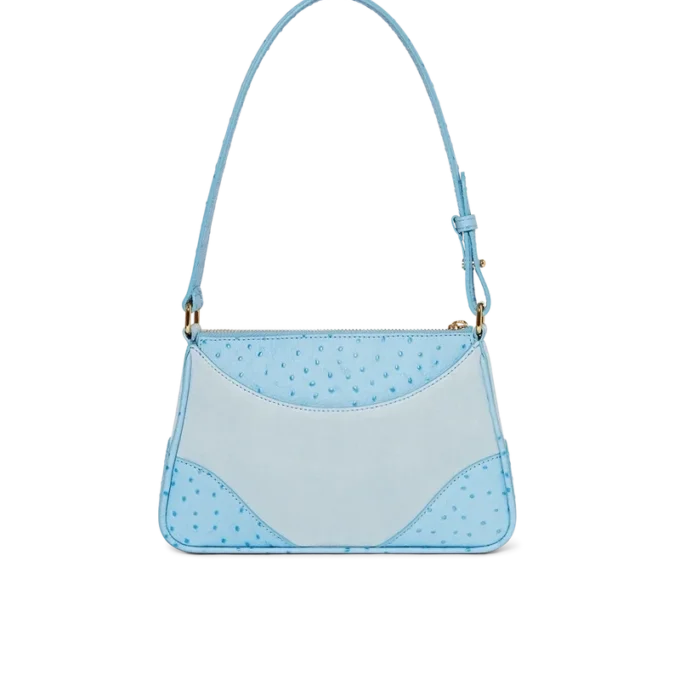 Bolso de hombro Pochette Jeanne azul
