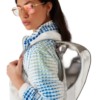 Bolso Raver plateado