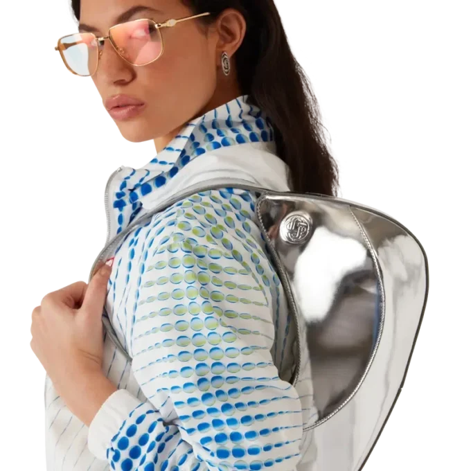 Bolso Raver plateado