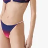 Braguita de bikini con degradado en color berenjena