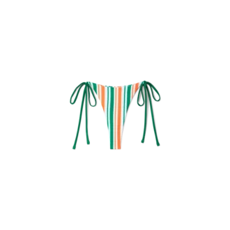 Braguita de bikini de tiras a rayas