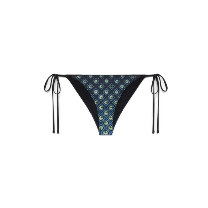 Braguita de bikini Monogram degradado en negro