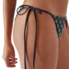Braguita de bikini Monogram degradado en negro