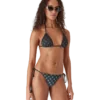Braguita de bikini Monogram degradado en negro
