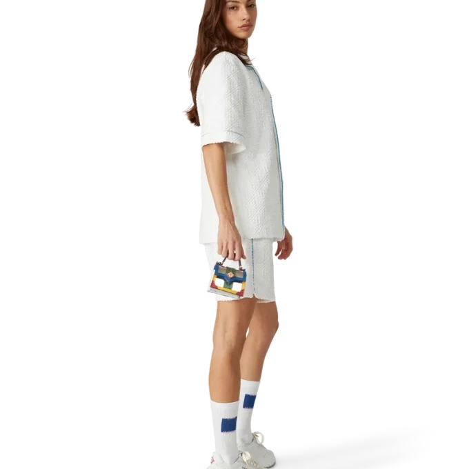 Calcetines cuadrados Casa azules