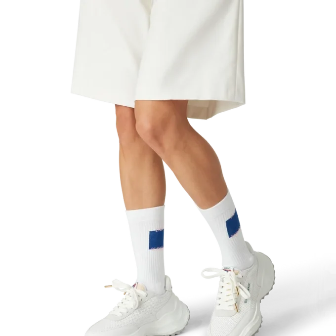 Calcetines cuadrados Casa azules