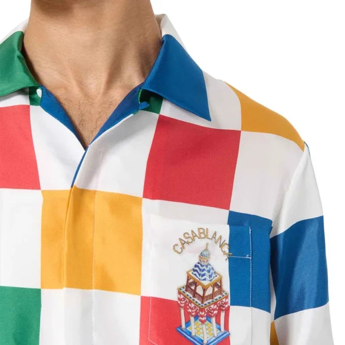 Camisa Casablanca Primary Check