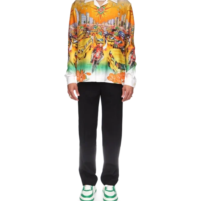 Camisa de lino Traffic