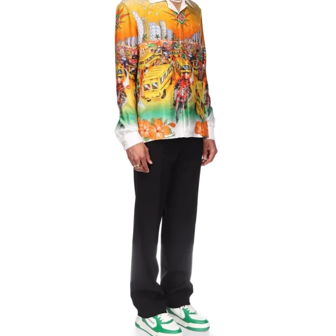 Camisa de lino Traffic