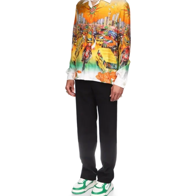 Camisa de lino Traffic