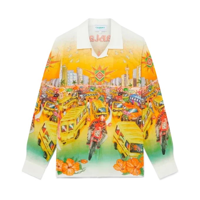 Camisa de lino Traffic