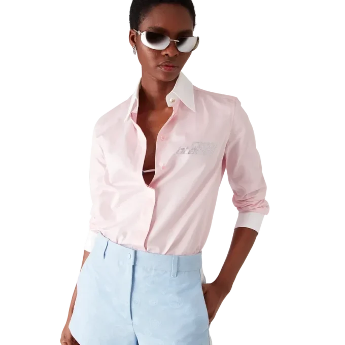 Camisa de manga corta Crystal Camisa de manga corta Crystal