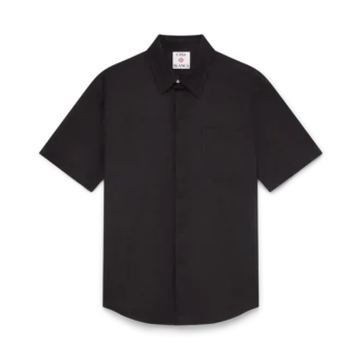 Camisa de pantalón corto de algodón con monograma