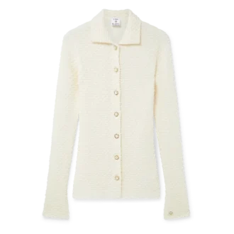 Camisa de punto texturizado