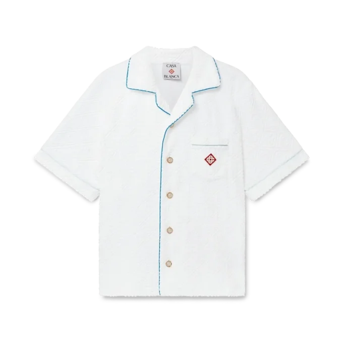 Camisa de rizo con monograma