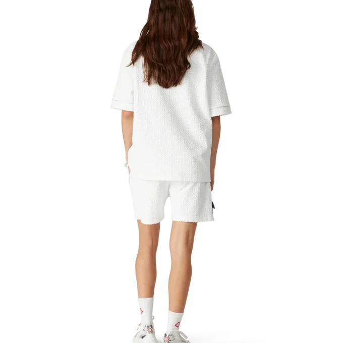 Camisa de rizo con monograma