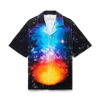 Camisa de rizo degradado