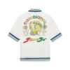 Camisa de sarga de seda de pantalón corto Tennis Mascot