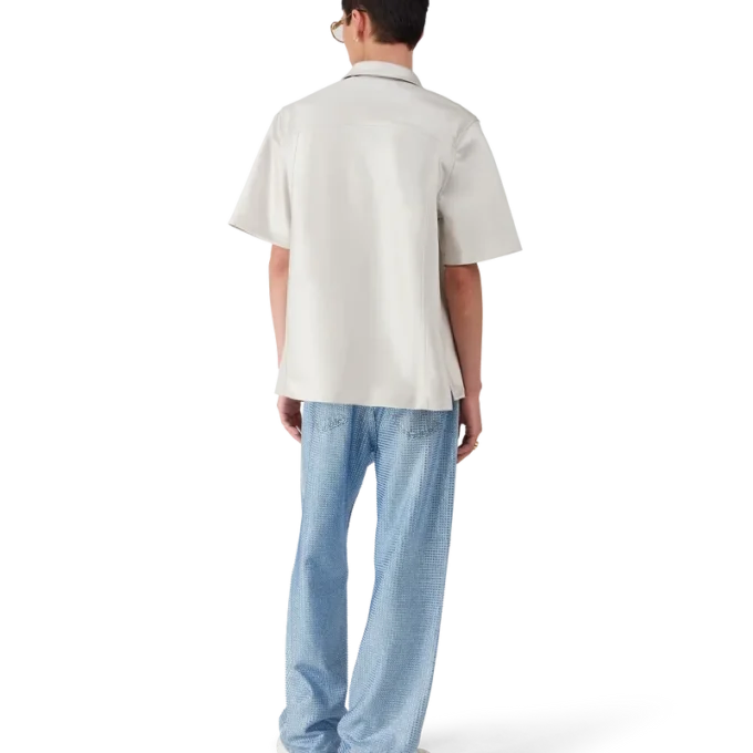 Camisa de satén Duchesse