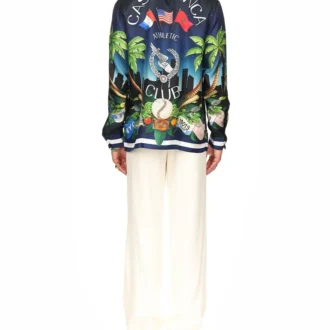 Camisa de seda Casablanca Athletic Club