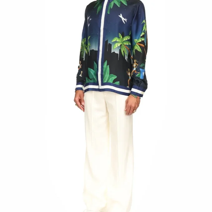 Camisa de seda Casablanca Athletic Club