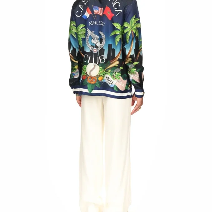 Camisa de seda Casablanca Athletic Club