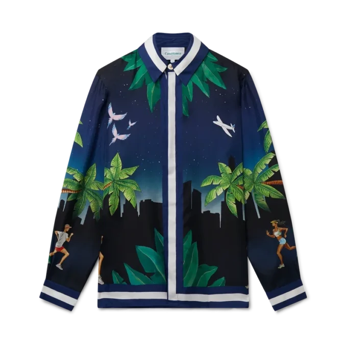 Camisa de seda Casablanca Athletic Club