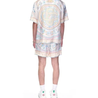 Camisa de seda Crayon Vase